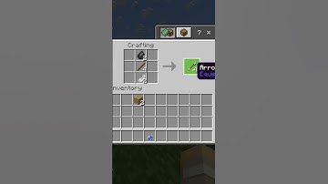 How To Make Turtle Master Arrows In Minecraft #Shorts