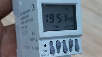 How to wire and program NKG-4 sinotimer switch for incubator or siren