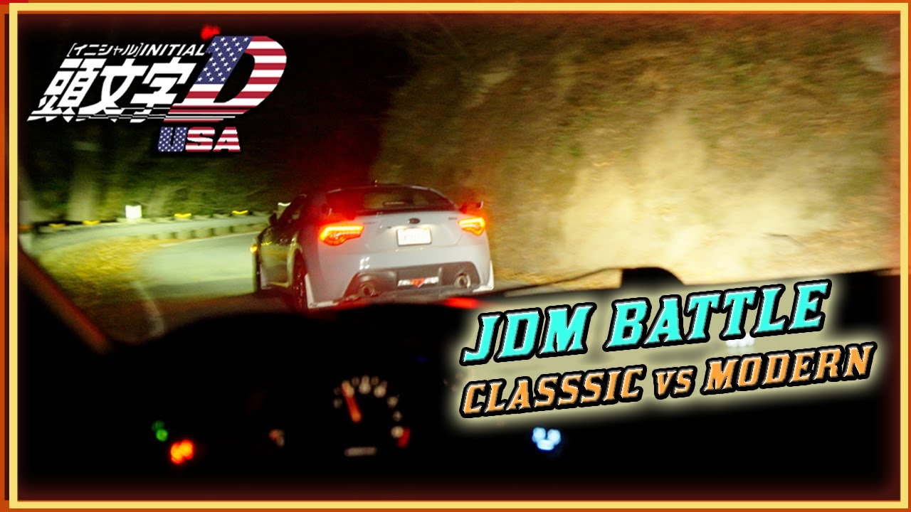JDM TOUGE BATTLE 峠 Acura Integra DC2 vs Toyota GT86