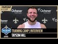 Taysom Hill Talks Steve Young at Saints Training Camp | New Orleans Saints
