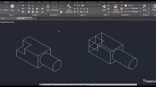 Isometric drawing in AutoCAD, complete tutorial