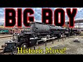EXTREMELY RARE SIGHT of Big Boy 4012 Moving at Steamtown Mp3 Song