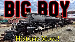 картинка: КРАЙНЕ РЕДКОЕ ВИДЕНИЕ движения Big Boy 4012 в Стимтауне