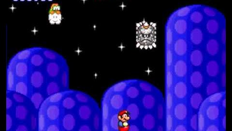 super mario flash 1 custom level blue snow land