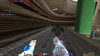 Xonotic - One does not take weapon and armor from the Strength meister