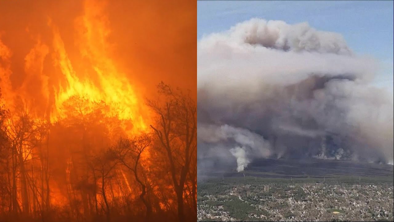 Smoke From New Jersey Wildfires Sweeps Over New York City