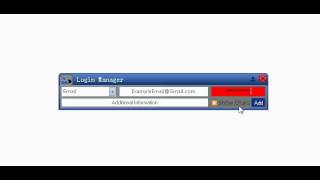 Login Manager Version 1.5.0.0 Showcase screenshot 2