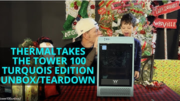 Tower 100 Turquois Edition Mini ITX Tower Unbox/breakdown. This maybe my favorite mini-chassis ever