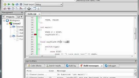 C++ Tutorial 12:  The Switch Statement