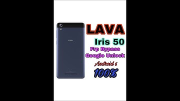 Lava Iris 50 | Frp Bypass | Google Unlock | With out PC | 100%