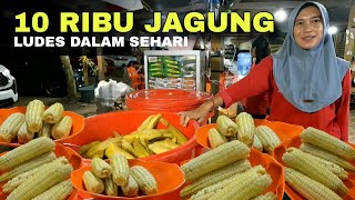 BUSYET!! 10.000 JAGUNG LUDES DALAM SEHARI, JAGUNG PULUT REBUS TAKALAR