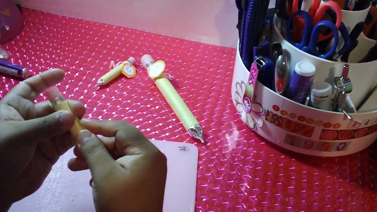 Video Manualidades Decorar Lapiz You Tube Video Manualidades Decorar Lapiz You Tube