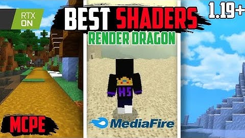 TOP 3 Best Shaders For Render Dragon (1.19+) Update || Render Drogon Shaders MINECRAFT PE ||