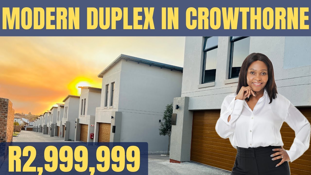 Exclusive R2,999,999 Modern Duplex for SALE in Crowthorne AH