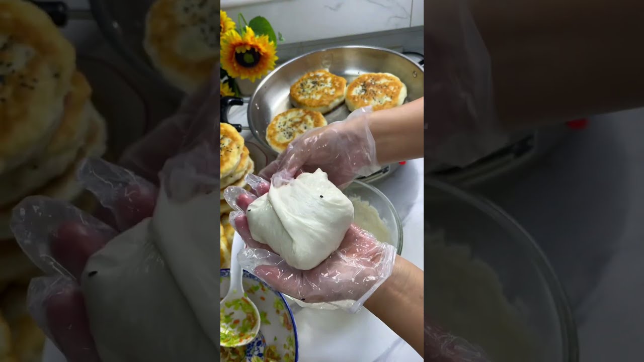 Today I Made Lazy Dough Pie With 1 Jin Of Flour And 9 Liang Water It Is Soft Fragrant