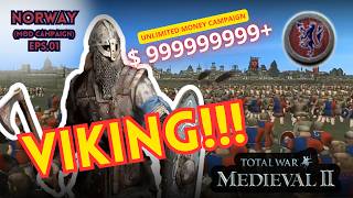 INVASI BANGSA VIKING DIMULAI!!!! | Medieval 2 Total War: Mod Unlimited Money Campaign #01