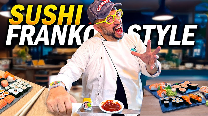 SUSHI SABANERO FRANKO STYLE | Franko Bonilla