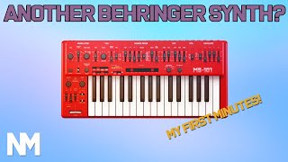 Behringer Ms-1 | Another Behringer Synth? | Sound Demo | No Talking | Noisy Machines (2021)