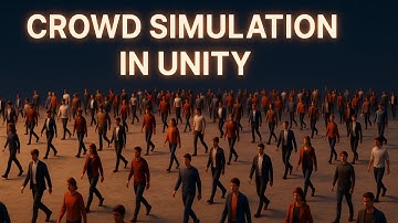 Crowd Simulation in Unity | NPC Spawner System + Waypoint AI Tutorial