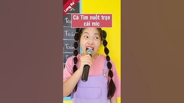 CÀ TÍM nuốt trọn CÁI MIC #lengkalengkeng #shorts