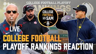 College Football Playoff Week 10 Rankings Live Reaction + Watch Party ...