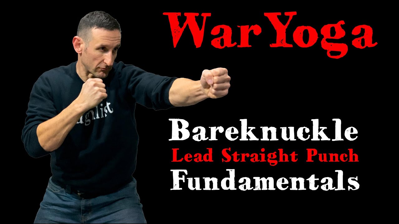 прямой удар кулаком без перчаток