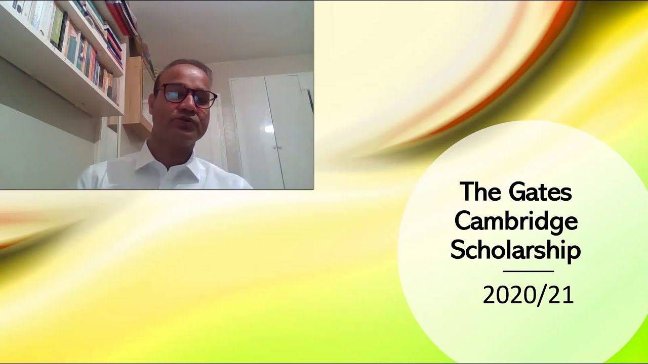 How to apply for the Gates Scholarship? MS/MPhil/PhD in University of