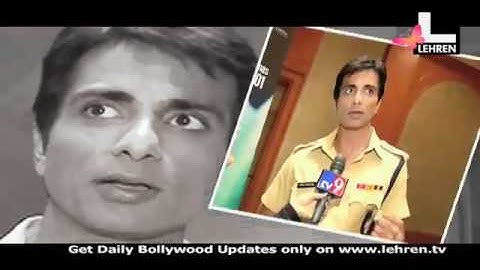 Saazish Sidhu with Sonu Sood