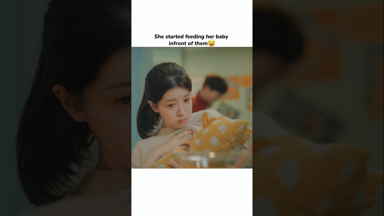 She started feeding her baby infront of them😂 | Welcome to Waikiki Romantic Scene #shortsfeed #fy