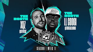 KOTD - Rap Battle - XQZ vs LL Coogi  | S1W11