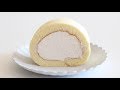 [Eng Sub]생크림 롤케이크 도지마롤 만들기 Soft&Fluffy Japanese Swiss Roll cake│자도르