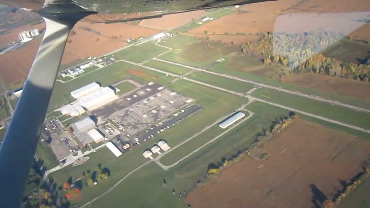 Cessna 172 takeoff and circling over Abrams Mun. Airport 10/12/12.