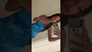 Check out this amazing blue dress!#fashiontrends #summerdress #bluedress #stylish