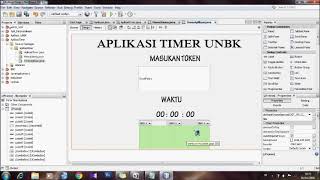 Tutorial Netbeans aplikasi timer UNBK Tahap 1