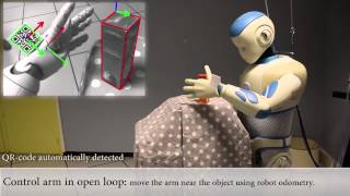 Romeo Humanoid Robot Grasping Demonstration V2