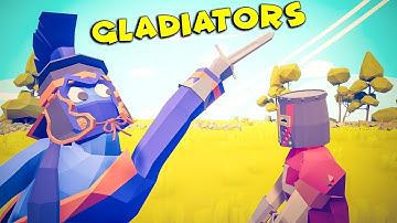 Squire 1v1 Gladiators Units - TABS Modded Gameplay
