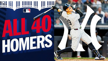 ALL 40 HOMERS: Aaron Judge MASHING in 2025!