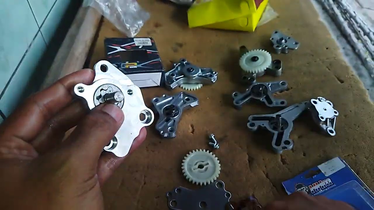 Pembahasan Pompa Oli Racing vs standar Motor 