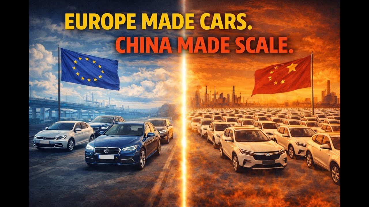 Europe Made Cars  China Made Scale!!🏭🚗