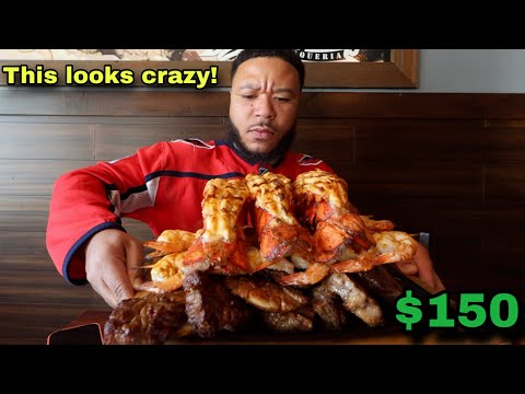 I TRAVELED to Virginia for this VIRAL $150 TEN POUND MEXICAN SURF & TURF…
