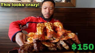 I TRAVELED to Virginia for this VIRAL $150 TEN POUND MEXICAN SURF & TURF…