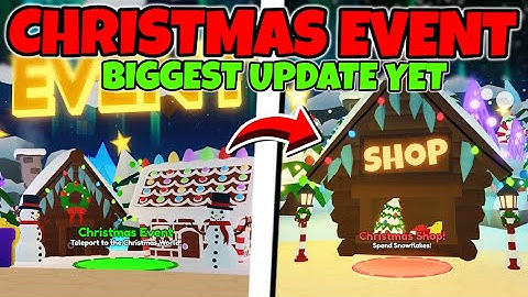 INSANE CHRISTMAS UPDATE Is OUT NOW In Bubble Gum Simulator INFINITY