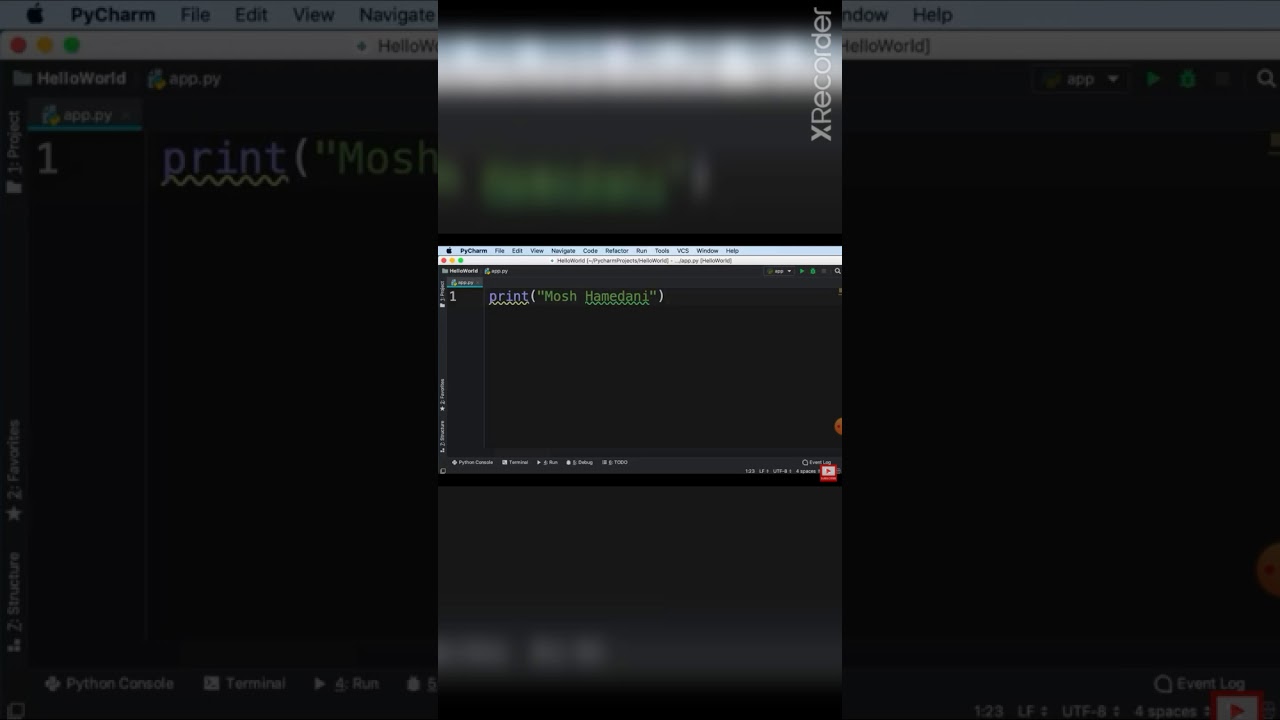 Imagine dog 🐕  in python by @programming with mosh