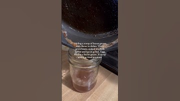 Save your bacon grease! #cookingwithbacongrease