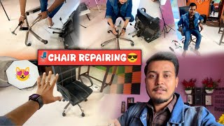 Change Your Chair's Hydraulic Cylinder Repair | Office Chair Repair | Hydraulic Chair Repair