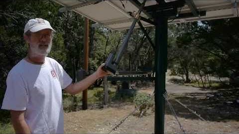 Dual Axis Solar Tracker Installation with Home CSP TinyTracker