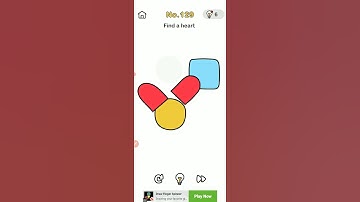 Find the heart shape 129 level in brain out game  #youtubeislife #subscriber #youtubeguru #youtube