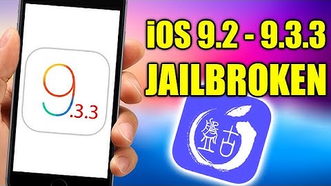 iOS 9.2 - 9.3.3 JAILBREAK Is Finally Here