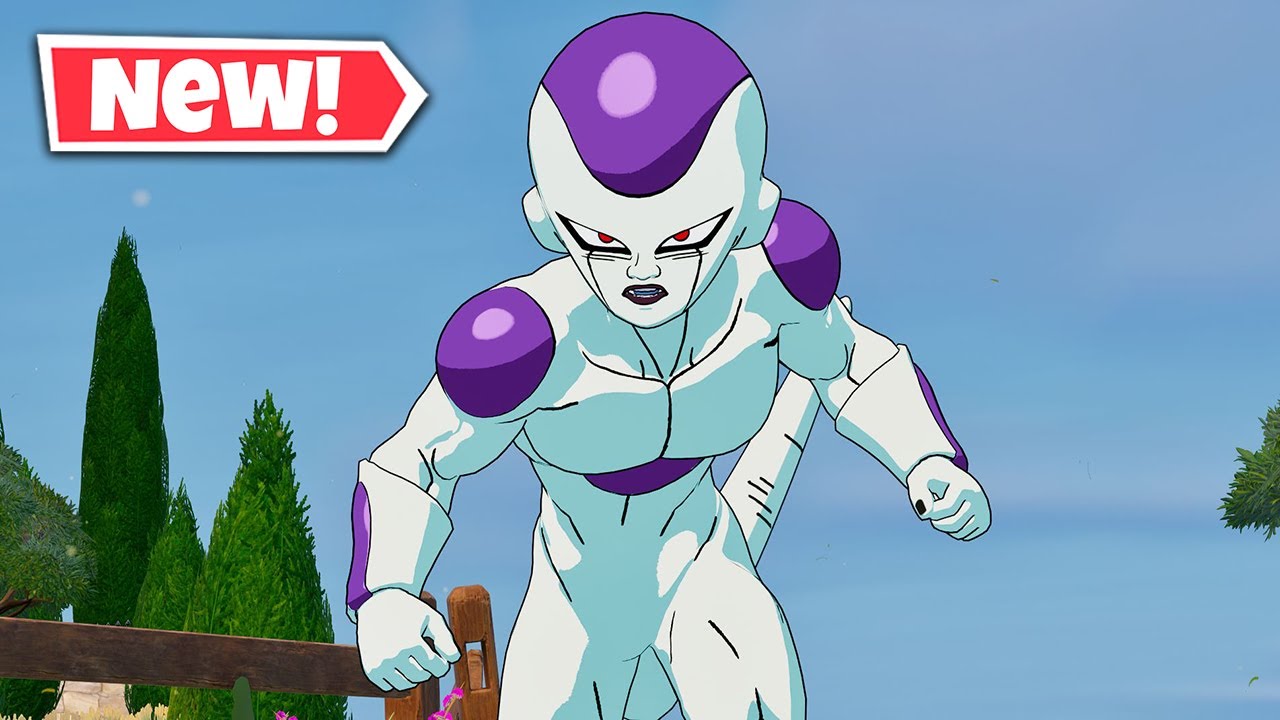 New FRIEZA Skin Gameplay in Fortnite! (Dragon Ball Z) YouTube
