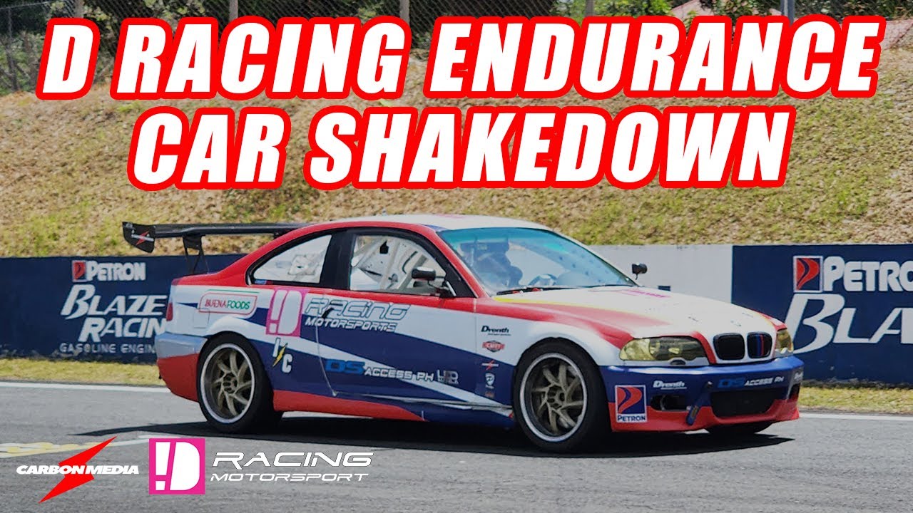 D RACING ENDURANCE CAR SHAKEDOWN - YouTube